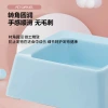 Wholesale of pet supplies in stock, candy-colored square pet bowls, plastic food bowls and dog basins Specification image